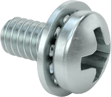Çelik Silindir Başlı Vidalar, İç Dişli Kilit Pul, M2 x 0.4 mm Diş, 4 mm Uzunluk