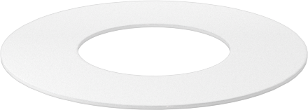 PTFE Plastik Pul, 4 Numaralı Vida için, 0.125" İç Çap, 0.250" Dış Çap, 0.002"-0.004" Kalınlık