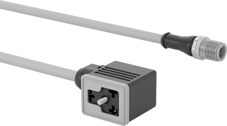Solenoid Valf Kablosu, DIN Tipi Bi