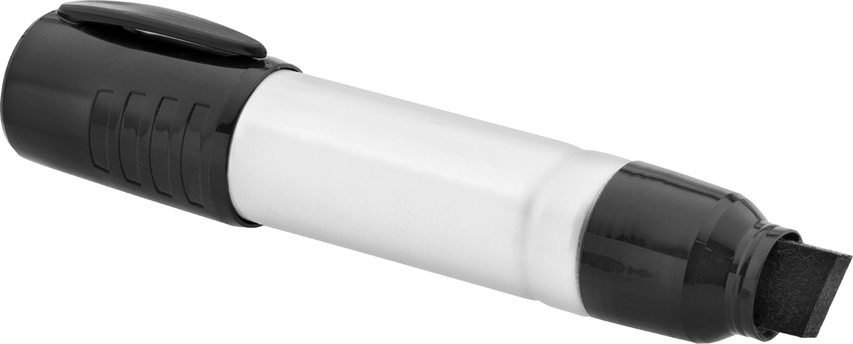 Mürekkep İşaretleyici, Ultra kalın uç ve itmeli kapaklı, 17 mm Strok Genişliği — Ultra Bold, Düz, Bas-Aç
