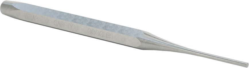 Darbeye Dayanıklı Pim Çıkarma Zımbası, 1/16" Çap x 3/4" Uzunlukta Pim için