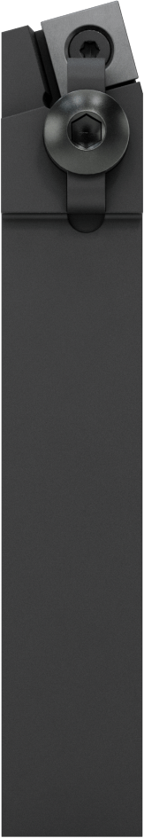 Döner Karbür Uç Tutucu, CSBP, Sol Yönlü, 1/2" iç çaplı daire çapı için, 3/4" Şaft Genişliği — 3/4", Uzunlamasına Dönme, Pah Kırma, 3/4"