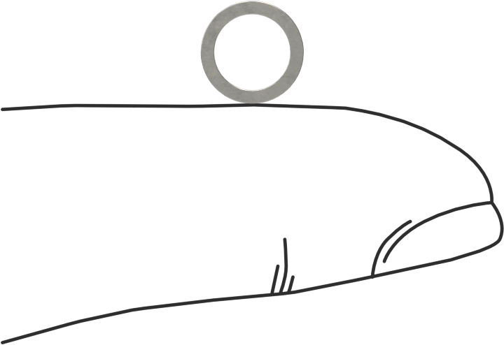 Kalıplar için Şimler, 18-8 Paslanmaz Çelik, 8 mm Dış Çap, 0.5 mm Kalınlık