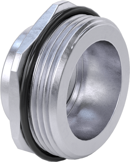 Dişli Adaptör, Nikel Kaplı Pirinç, 1/2 NPT Dişi - PG-21 Erkek — PG-21, NPT, PG, Conduit, Cord Grip, Electrical Box