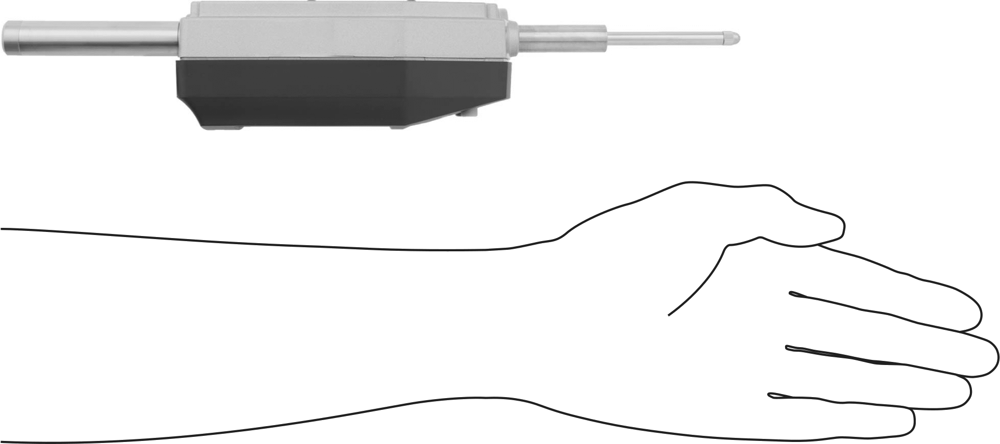 Kalibrasyon Sertifikalı Quick-Read Mitutoyo Elektronik Piston Sapma Göstergeleri, NIST Sertifikalı Model 543-562A, Hızlı Okuma, Elektronik