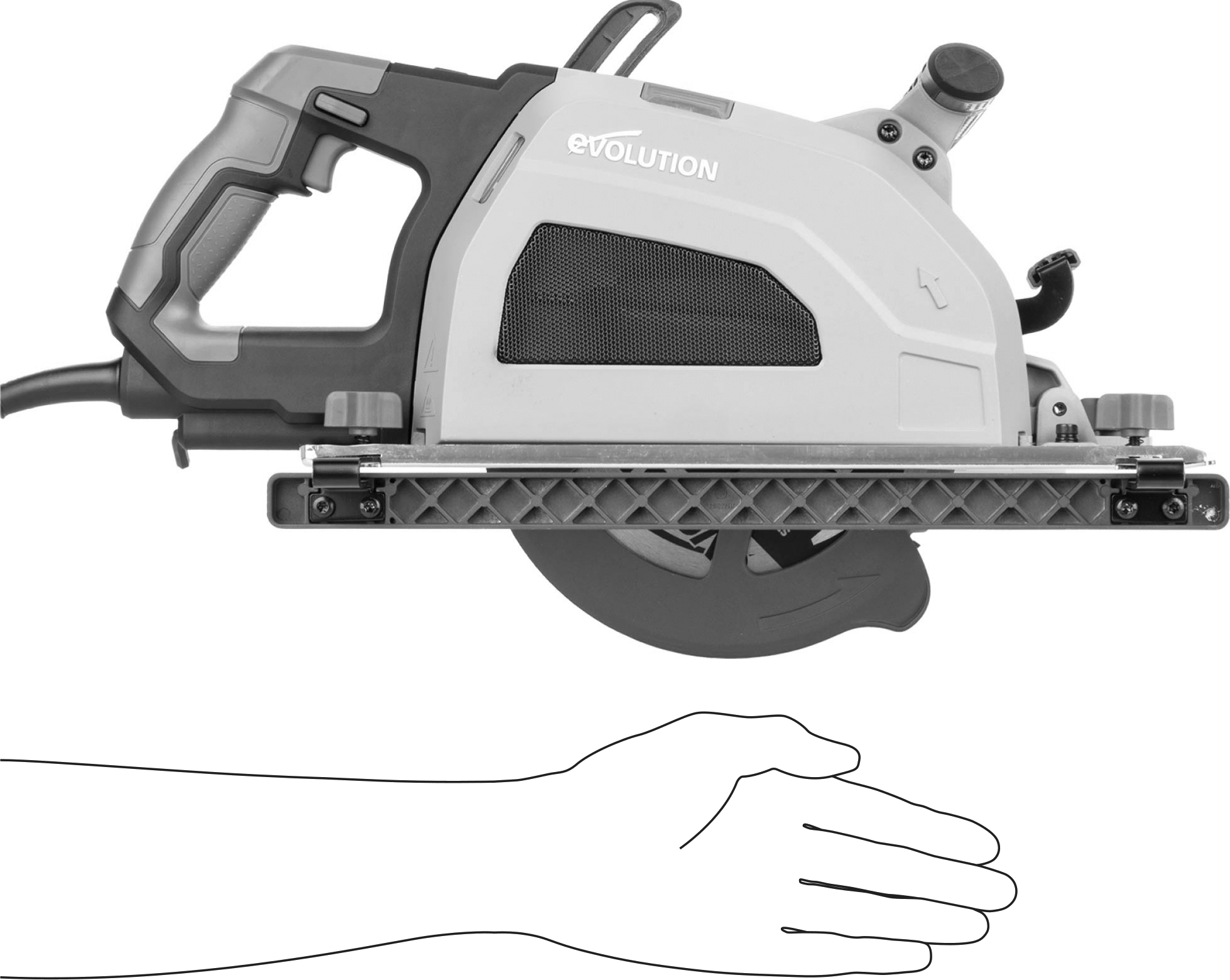 Metal için Elektrikli Dairesel Testereler, Evolution Model Numarası S210Ccs