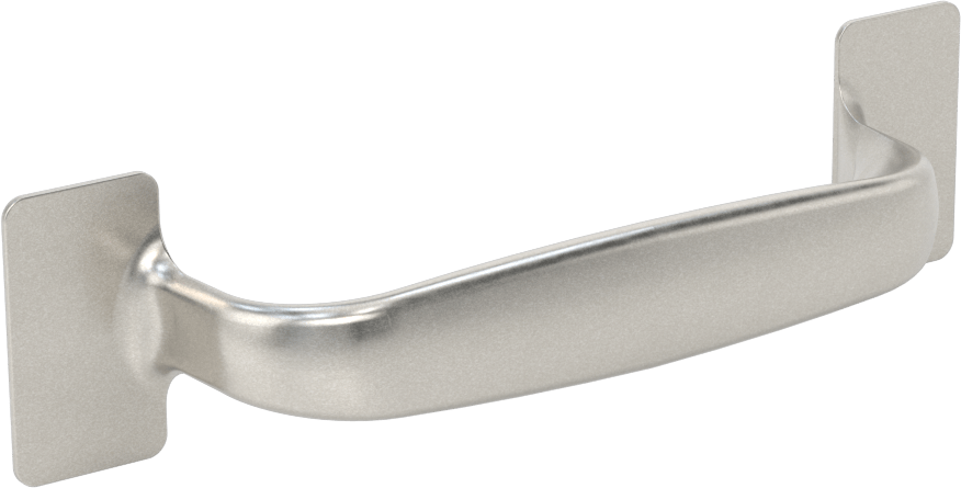 Kaynaklı Montajlı Çekme Kolu, 1020 Düşük Karbonlu Çelik Kaynaklı Çekme Kolu, 6-5/16" Genişlik — 1020 Low-Carbon Steel, Steel, Kaynaklı, 6…
