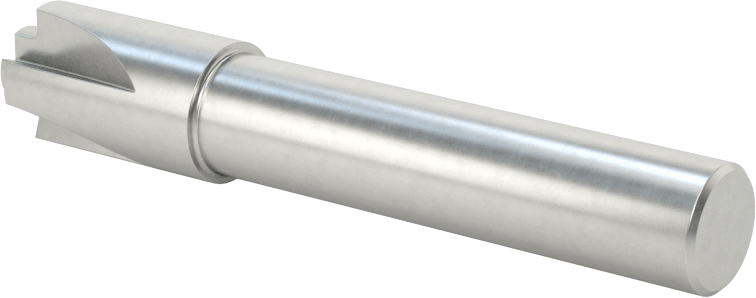 Kaplamasız Kobalt Çelik Köşe Yuvarlama Uçlu Freze, 1/32" Kesme Yarıçapı, 3/8" Şaft Çapı