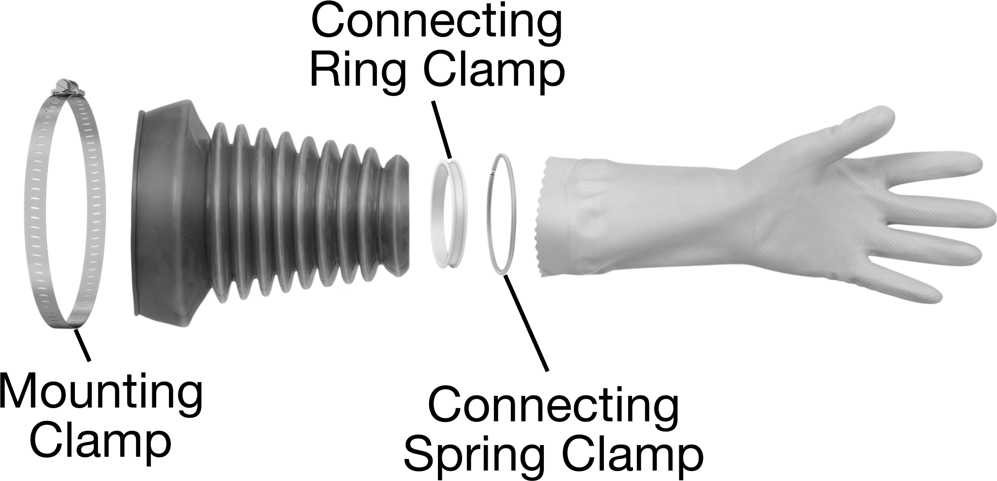 (Mounting Clamp Not Included)