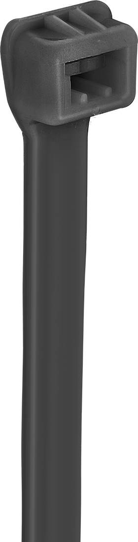 Naylon Plastik Kablo Bağı, Ekstra Geniş, 40" Uzunluk, 12" Maksimum Demet Çapı için, Siyah — Ekstra Geniş, 40", Naylon