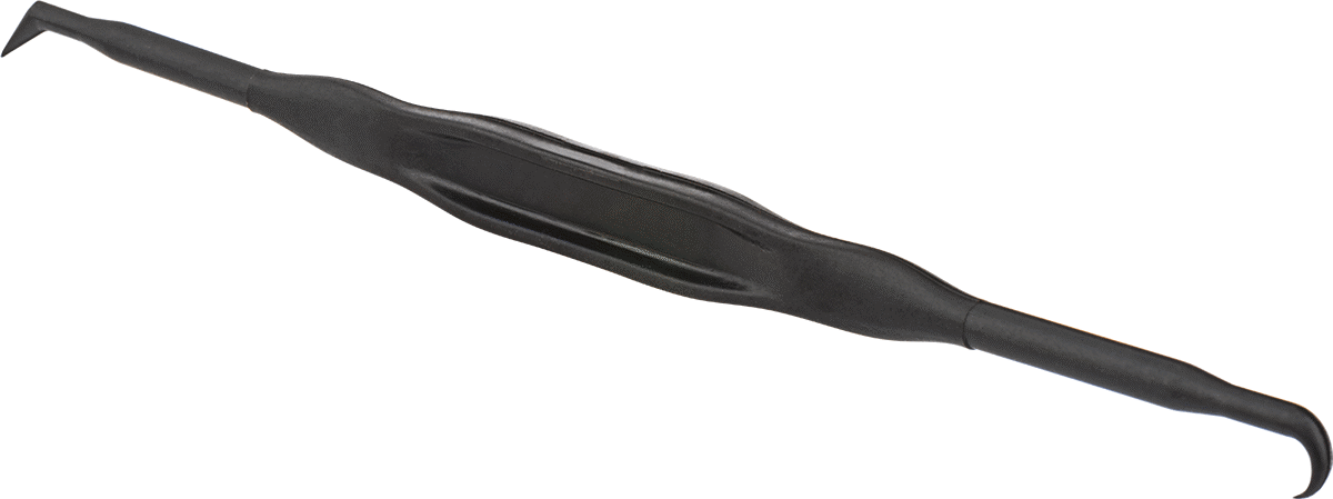 Yaralamayan Kazıyıcı, Naylon, 35 Derece Açı x Kanca Uçları, 6-1/2" Toplam Uzunluk — Nylon, Plastic, Nylon, Plastic, Çizilmez