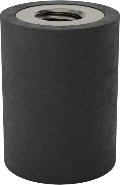 Neopren Titreşim Sönümleyici Sandviç Montaj, M4 x 0.7 mm Dişli Çelik Ek Parça, 7 lb Kapasite
