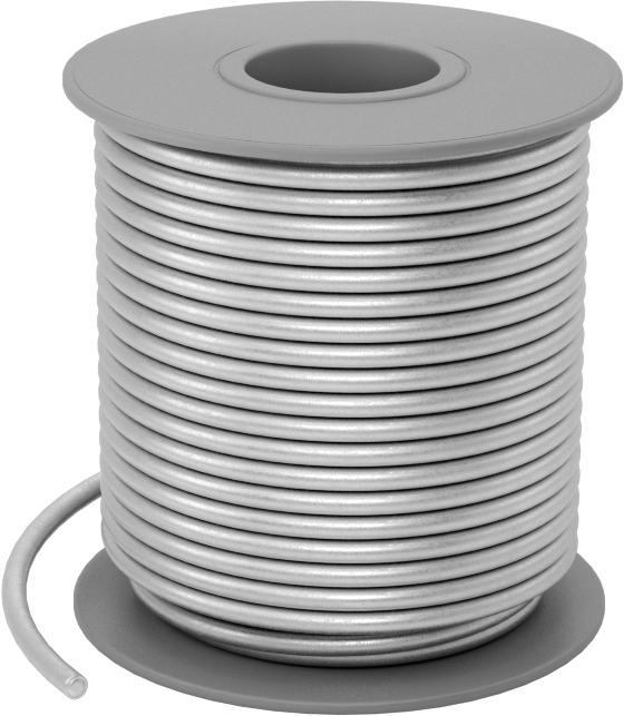 Elektrik Uygulamaları için Kurşunsuz Lehim, Temizlemeye Gerek Olmayan Özlü, %96 Kalay, 0.093" Çap, 1 lb. — Flux Core, Lead-Free, 0.093", Tel