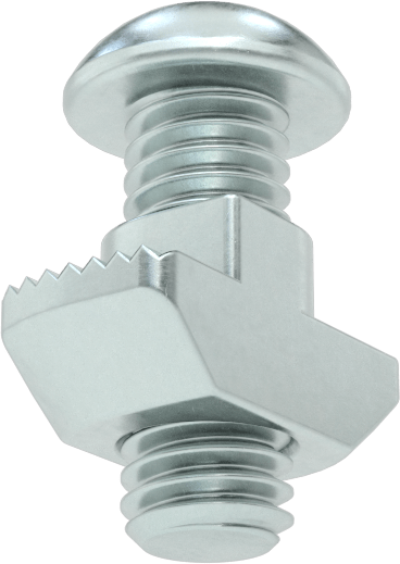 T-Yivli Çerçeve, Çekiç Somunu ve M6 Düğme Başlı, 1.5 inç ve 40 mm Ray