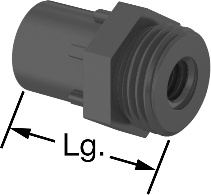 M8 x 1.5 mm Dış Dişli Somun, Kılavuz Vida için — M8, 1.5 mm, Somun
