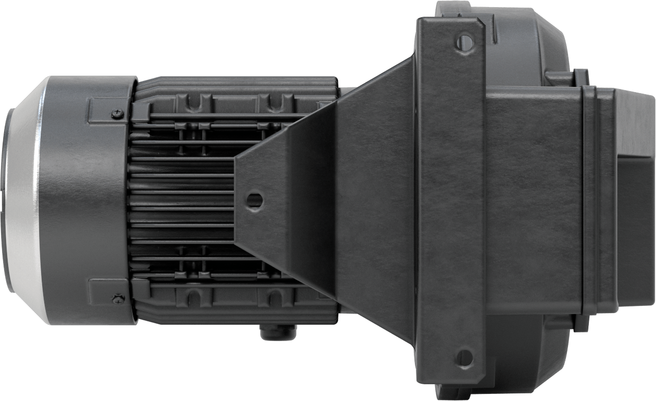 Yüksek Akışlı Düşük Basınçlı Sıkıştırılmış Hava Üfleyici, 2 Stage, 1 Fazlı, 35 CFM @ 0 PSI Maksimum Akış Hızı, 1 hp