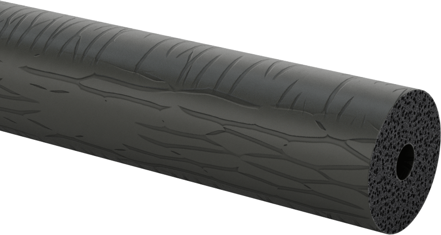 Yırtılmaya Dayanıklı Silikon Köpük Boru Yalıtımı, 3/8" Kalınlığında Duvar, 1/4" İç Çap, 6 Fit Uzunluk