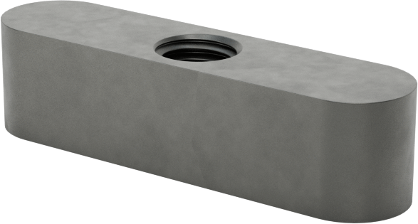 Dişli Yuvarlak Makine Kaması, 1018-1045 Karbon Çelik, 5 mm x 5 mm, 20 mm Uzunluk