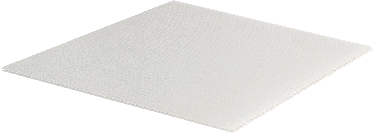 Oluklu Sac, Plastik, 6" Genişlik x 6" Uzunluk