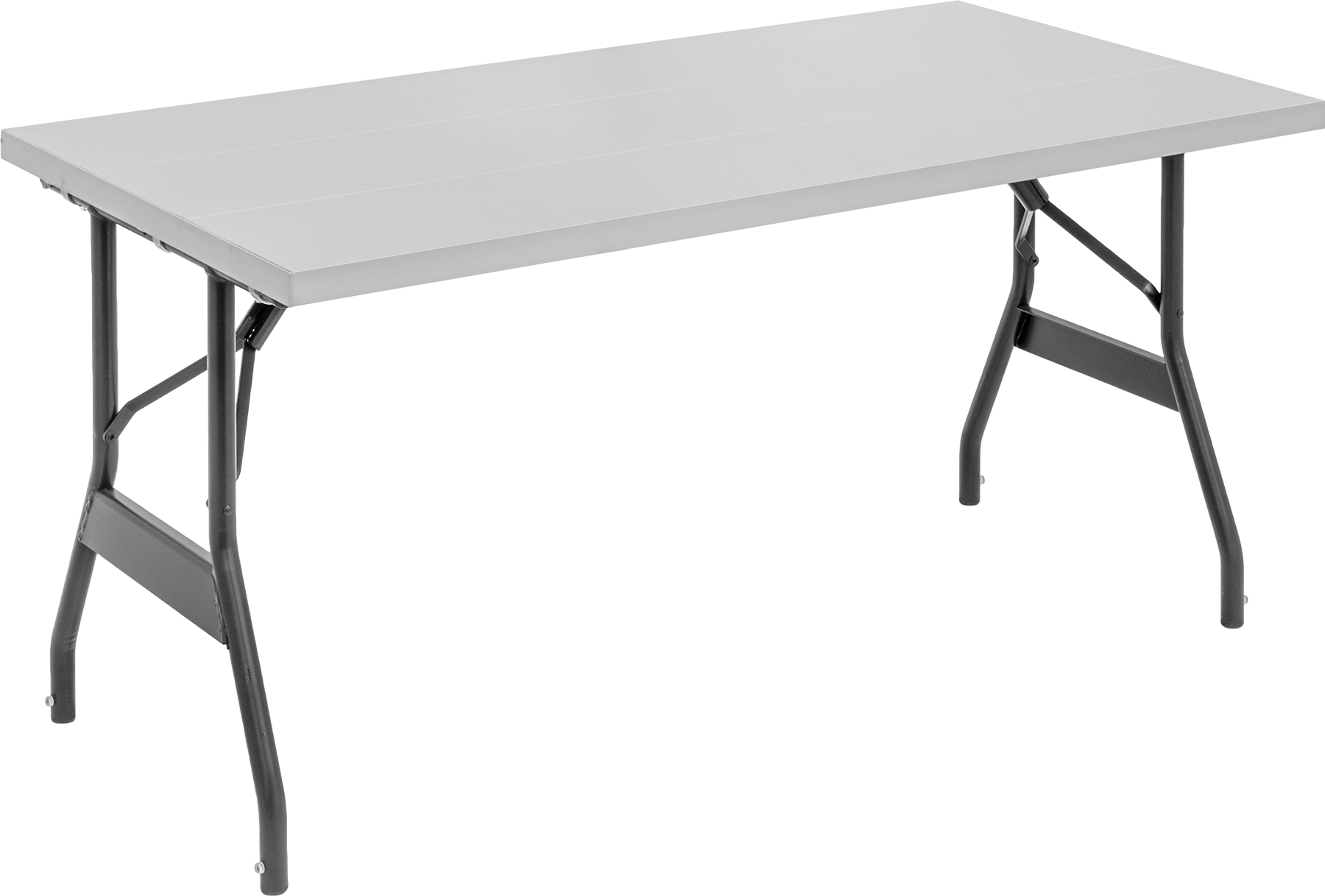 Alüminyum Katlanır Masa, 29-1/2" Yükseklik x 60" Genişlik x 18" Derinlik