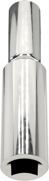 12-Uçlu Derin Soket, Krom, 1/4" Tahrik, 5.5 mm Boyut