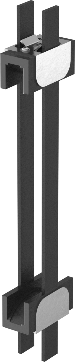 Yüzer Makaralı Zincir Gergisi, ANSI Numara 35 için, Titanyum — 304 Stainless Steel, HDPE, Plastic, Stainless Steel, Titanium, 1 3⁄32", De…