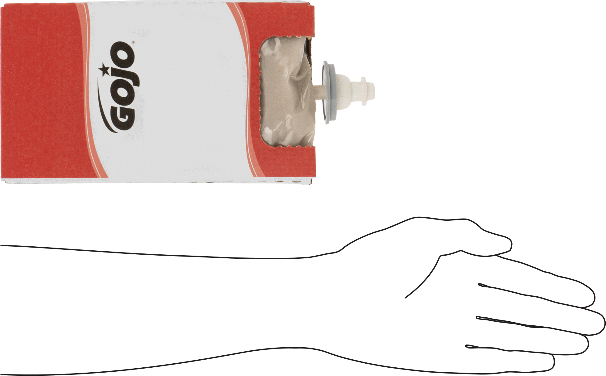 Gojo Kiraz Sabun Kartuşu, 67 FL. oz/2000 ml