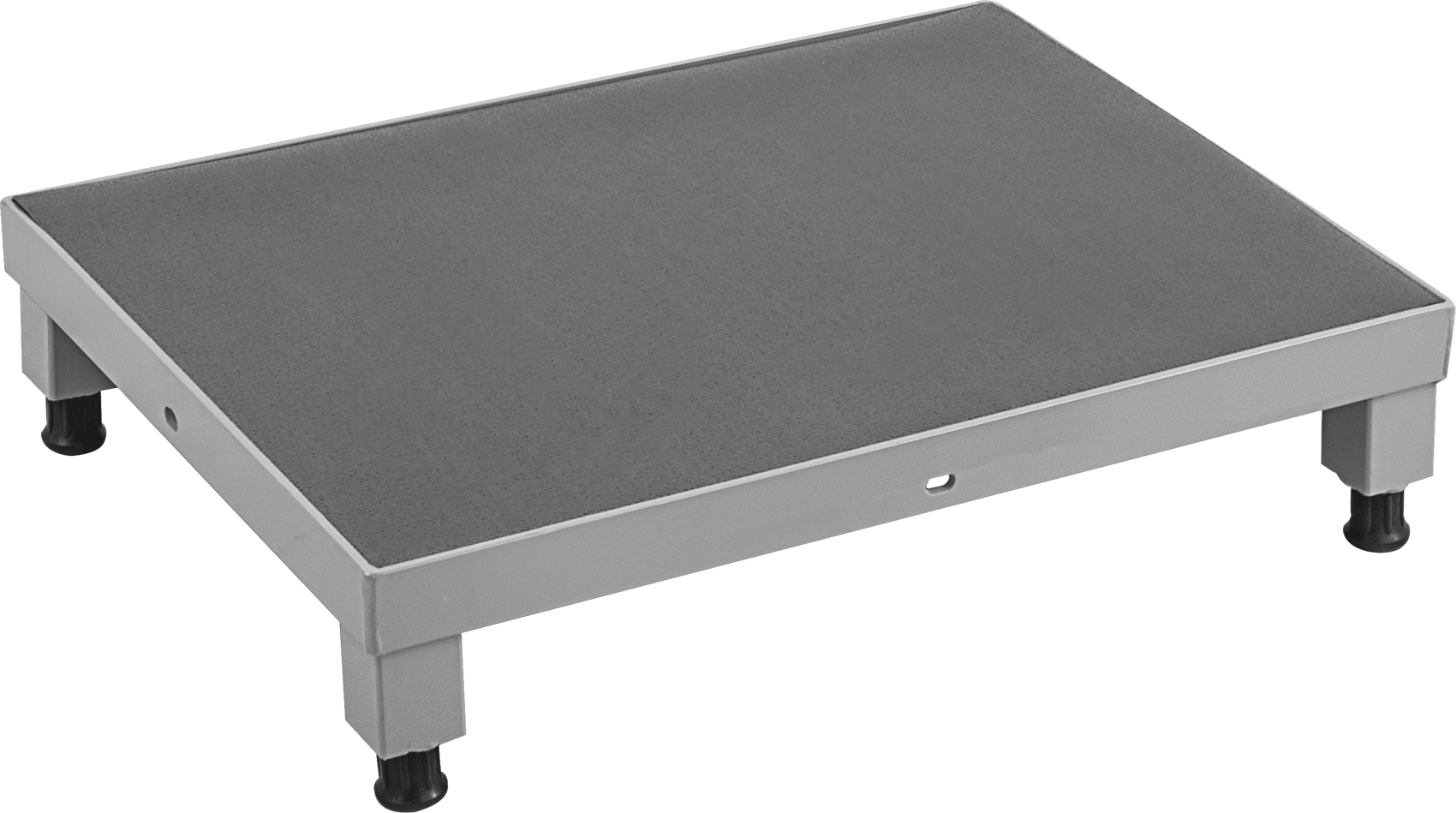 Yorgunluk Önleyici Çalışma Platformu, 5"-8" Yükseklik x 24" Genişlik x 19" Derinlik Toplam — Çelik, Çalışma Platformu, 800 lb.