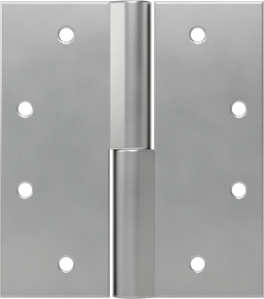 Kaldırmalı Giriş Kapısı Menteşesi, 304 Paslanmaz Çelik, 4-1/2" x 2" Kapı Kanadı, Sol Yan Kapı Montajı