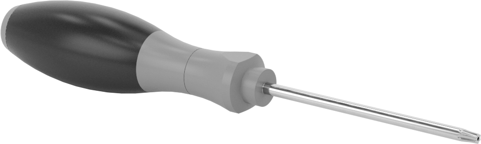 Kurcalamaya Dayanıklı Torx Tornavida, Ultra Grip, T15 Tahrik Boyutu — Standart, Sürücü, T15