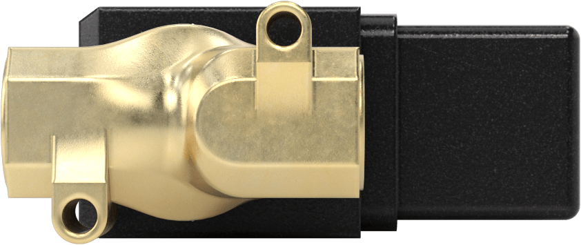 Soğutma Suyu için Kompakt Solenoid Açma/Kapama Valfi, DIN Bağlantılı Pirinç Gövde, 24V AC, 0.35 Cv