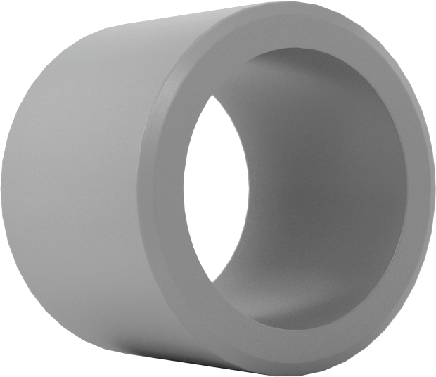 Kuru Çalışan Geri Dönüştürülmüş Plastik Burçlu Yatak, 6 mm Mil Çapı için
