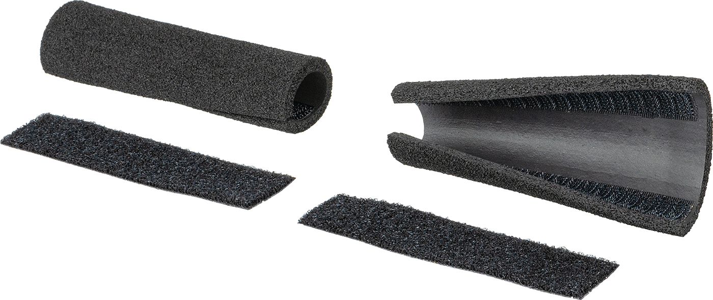 Yarık Tutamaklar, 1/2" ila 3/4" Dış Çap için, 4-1/4" Uzunluk