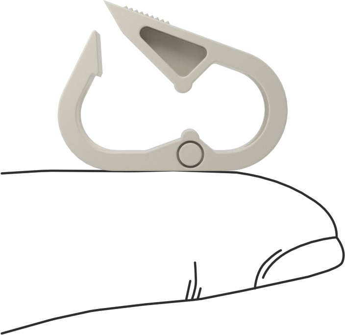 Temassız Akış Ayar Valfi, Tırnaklı Tutamak, Asetal, 3/32" ila 1/4" dış çaplı boru için