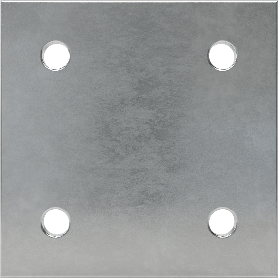 Yatay Çekme için Halatlı Montajlı Kasnak, Demir, 1/4" Çap için