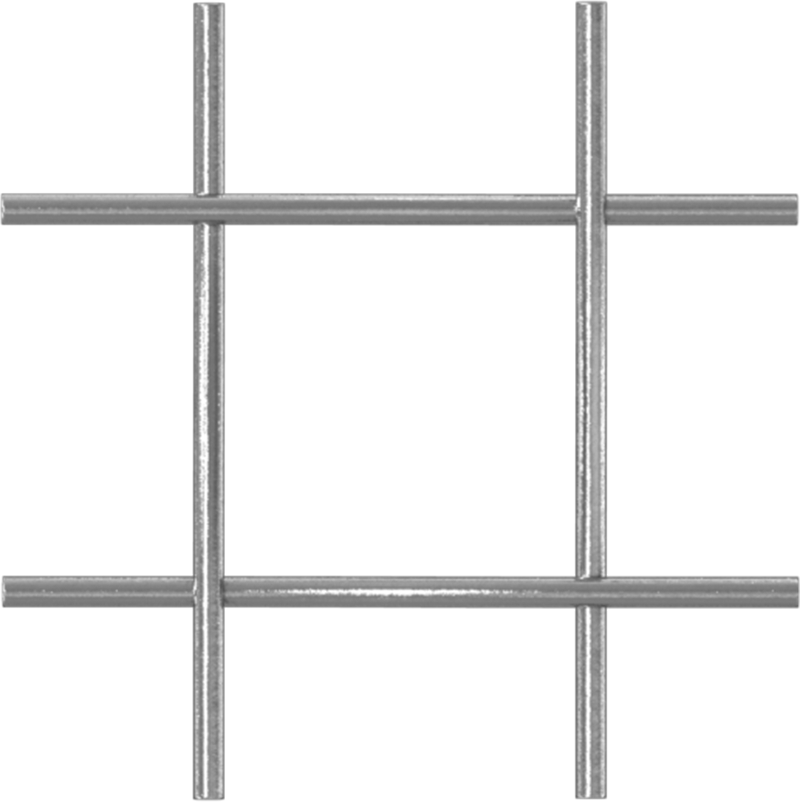 304 Paslanmaz Çelik Filtre Ağı, 4 Fit Genişlik, 1 x 1 Örgü Boyutu, 0.920" Açıklık Boyutu, 1 Fit Uzunluğunda