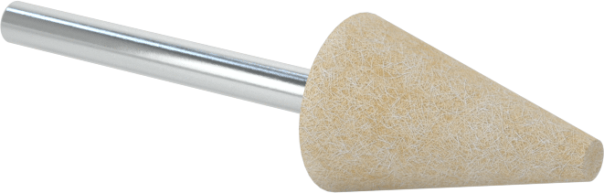 Parlatma Bobi, Ekstra Sert, Düz Uçlu Konik, 1/2" Çap x 3/4" Uzunluğunda Baş