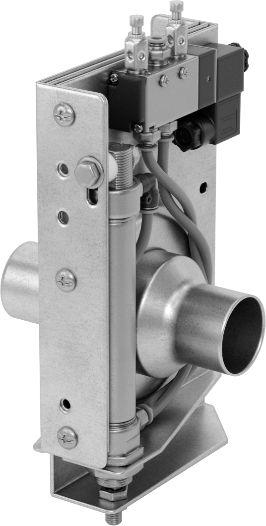 Otomatik Patlama Kapısı, Kanal Boyutu, 2, 1-7/8" Erkek Dış Çap