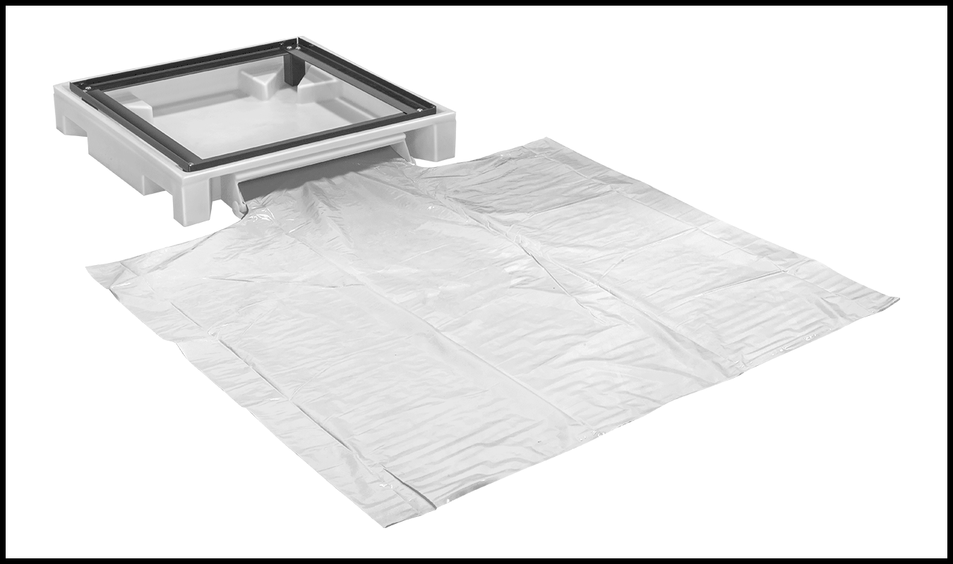 Shown with Hidden Containment Bladder Expanded
