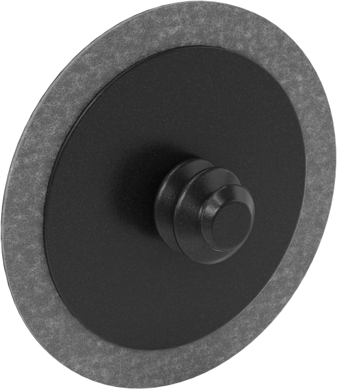 Alüminyum için Zımpara Diski, Yumuşak Metaller ve Metal Olmayanlar, Hızlı Değiştirme, 1-1/2" Çap, 3M Roloc'a Eşdeğer, 120 Kum