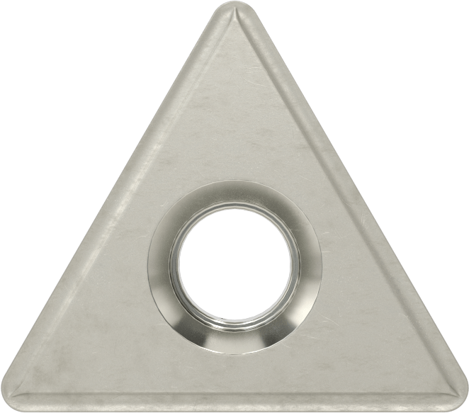 Tpmt-322 Alüminyum için Kaplamasız Uç, Pirinç ve Bronz — Üçgen, 3/8", Alüminyum, Pirinç, Bronz