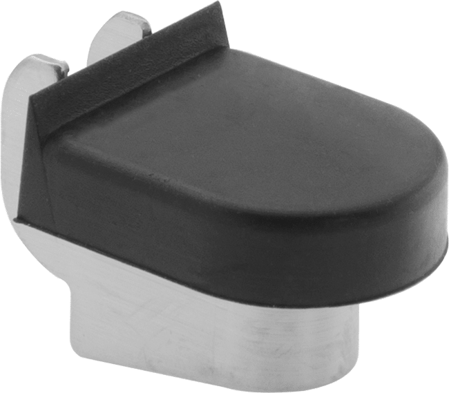 Çift Yivli Standartlar için Paslanmaz Çelik Raf Destekleri — 1", 5/8", 5/8"