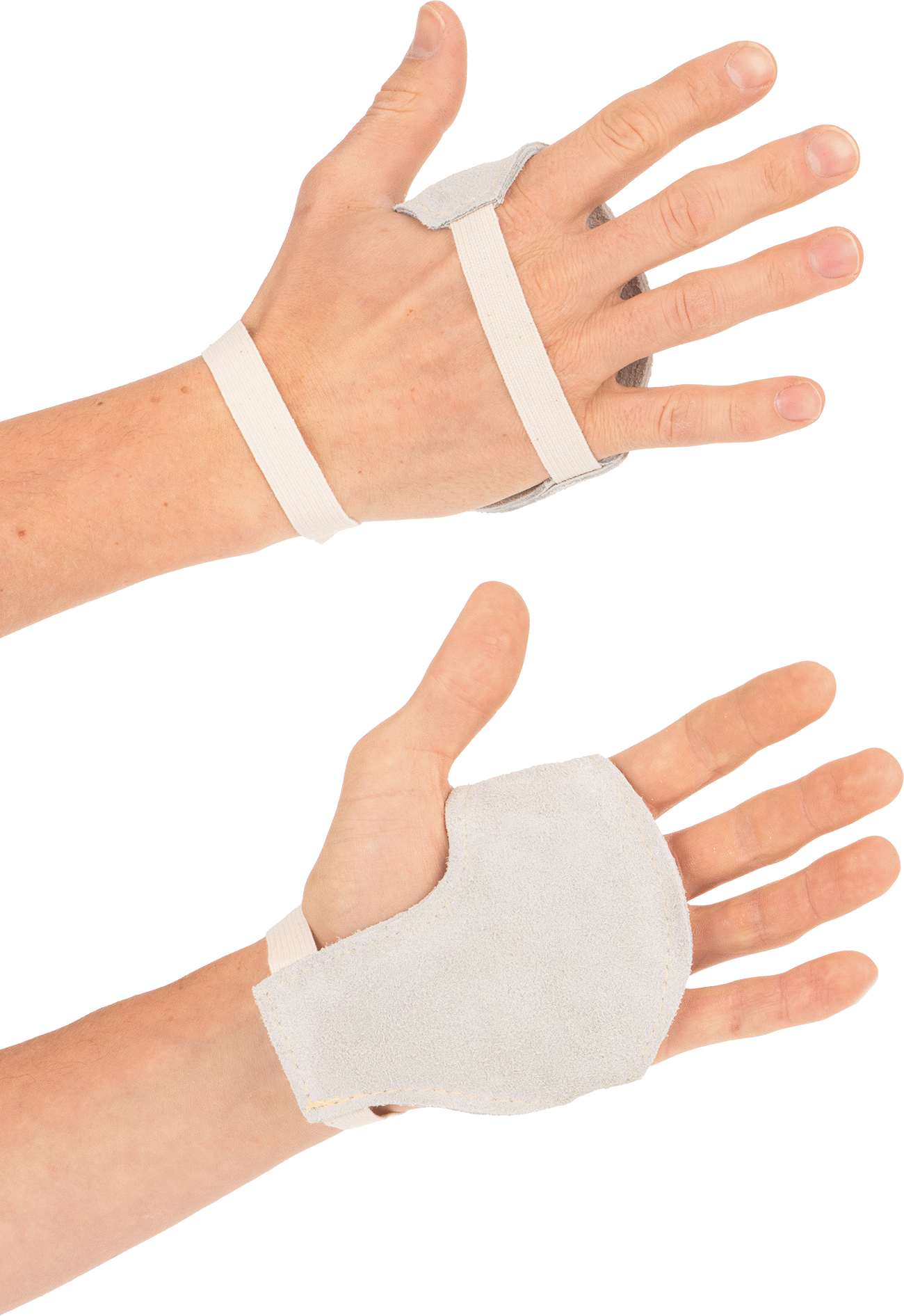 Takılı Titreşim Sönümleyici Avuç İçi Koruyucuları — Darbeye Dayanıklı, Titreşim Sönümleme, Cowhide Leather, Leather, Avuç İçi