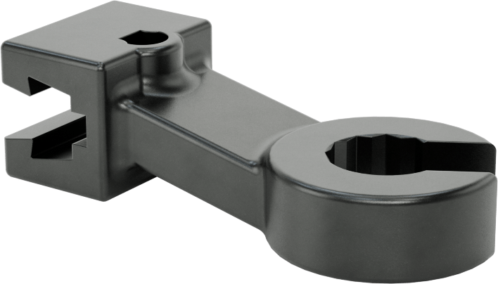 1/2" Değiştirilebilir Başlıklı Tork Anahtarı için 12 Uçlu Sure-Grip Açık Uçlu Başlık — Standart, 300 in·lbf, Tork Sınırlayıcı