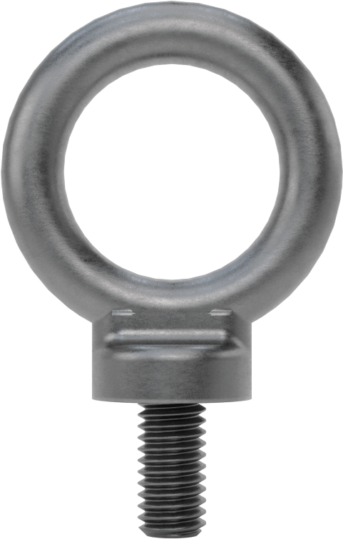Çelik Halka Cıvata - Kaldırma için, M6 x 1 Diş Boyutu, 12 mm Diş Uzunluğu