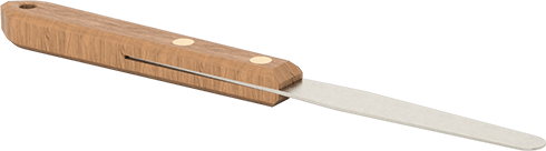 Konik Bıçaklı Paslanmaz Çelik Spatula