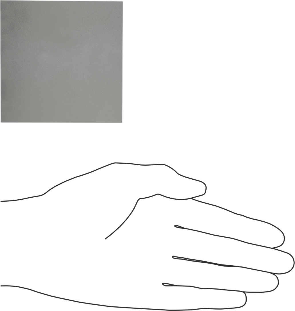 Sıkı Toleranslı, İşlenmesi Kolay 303 Paslanmaz Çelik Sac, 1/8" Kalınlık, 3" x 3"