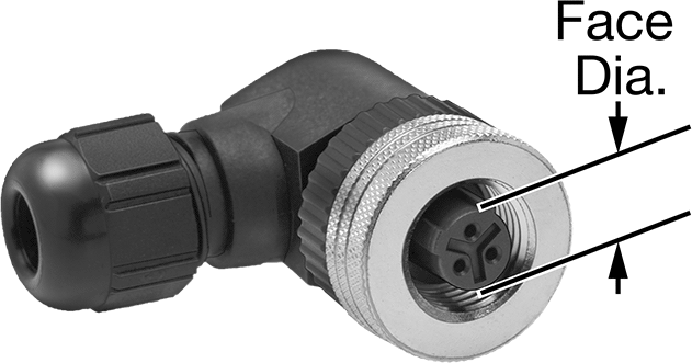 Mikro M12 Sinyal/Güç Konektörü