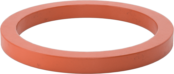 Kare Profilli Yüksek Sıcaklık Silikon O-Ring, 1/8 Kesirli Genişlik, Dash Numara 218