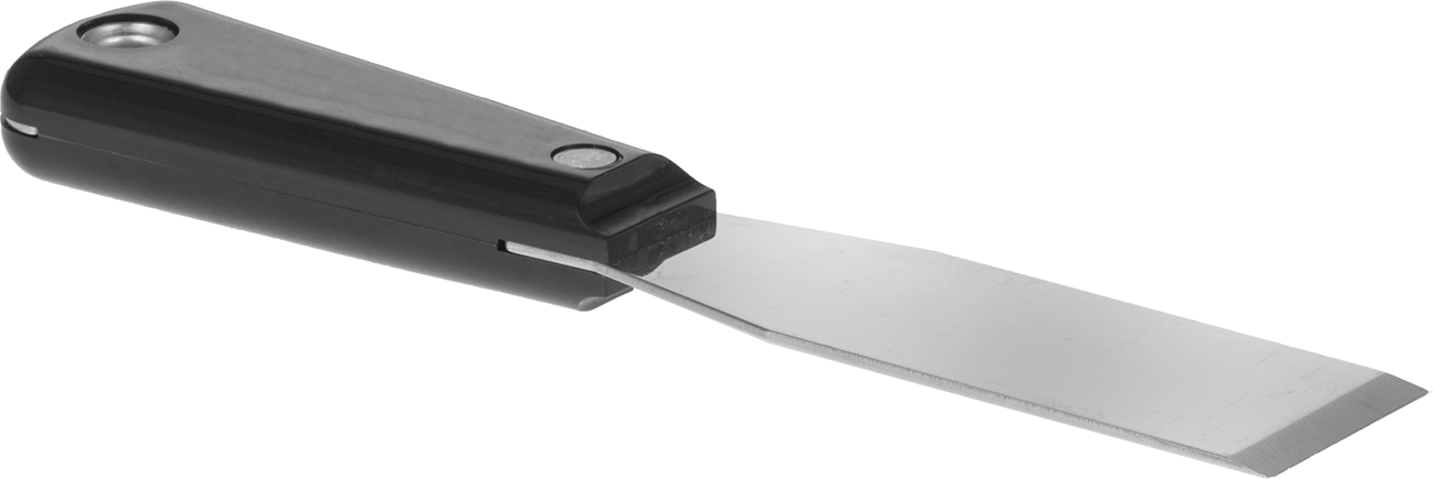 Kıvılcım Çıkarmayan Macun Bıçağı, Plastik Saplı, 1-1/4" Genişlik x 3.25" Uzunlukta Bıçak